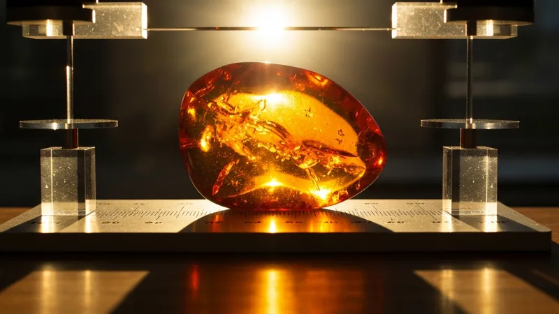 Les propriétés physiques de l'ambre